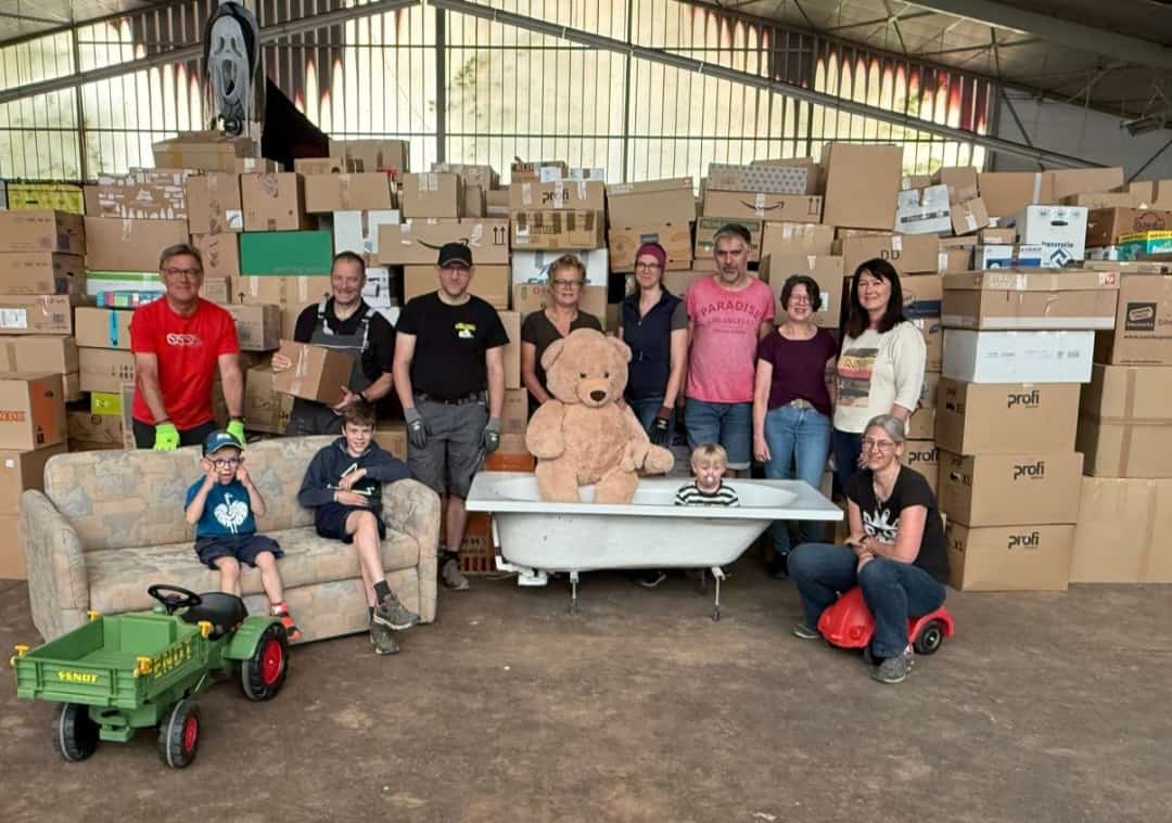 Hilfstransport nach Rumänien erfolgreich angekommen