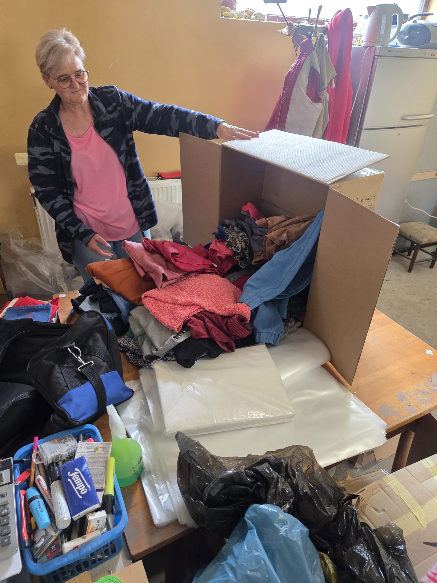 Sammelaktion für Rumänien